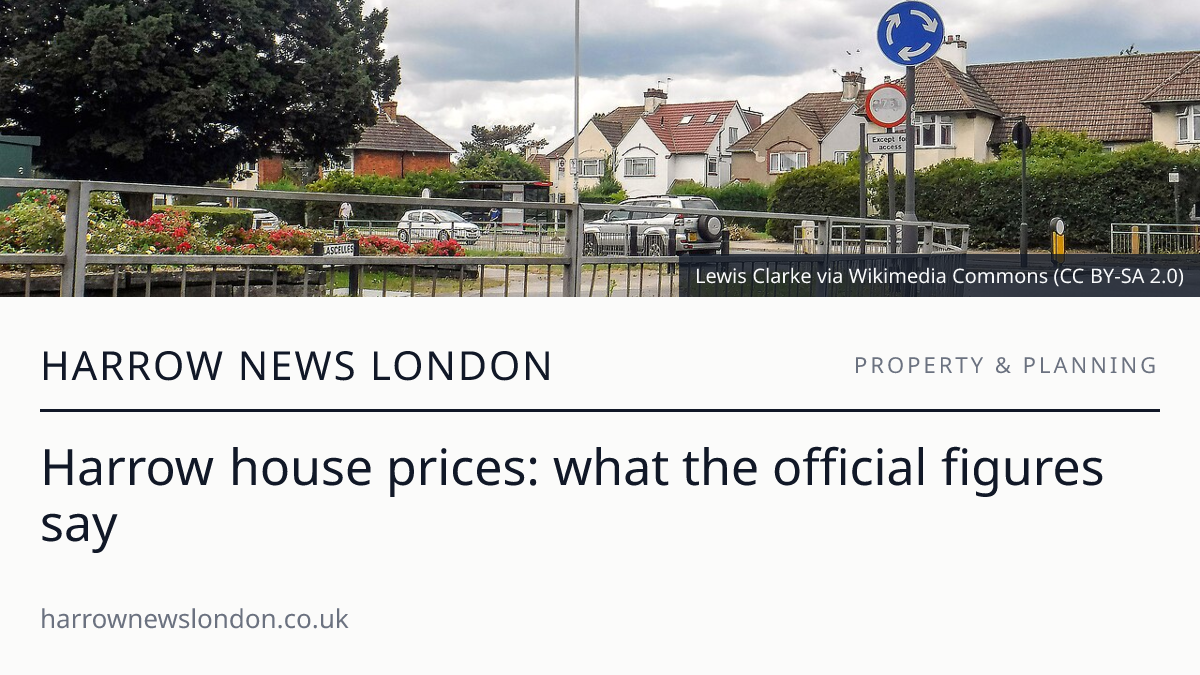 Harrow house prices: what the official figures say